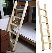 6 Step Bunk Bed Ladder/Replacement Ladder, Universal Space Saving RV Step Ladder