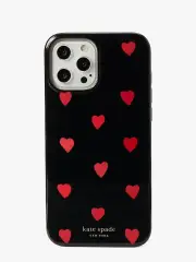 glitter hearts iphone 12 pro max case