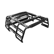 4X4FORCE Heavy Duty Multifunction Ute Steel Tub Cage Rack for Isuzu D-Max 08-On