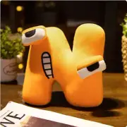 Luminous Alphabet Lore Plush Toy Soft Stuffed Pillow Glowing Colorful English N