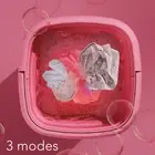 AU Mini Foldable Washer Mini Portable Bucket Washing Machine With Drain P 10682