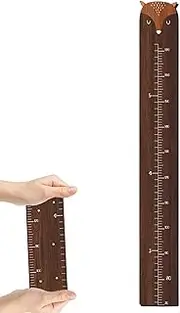 Height Map for Children, Home Wall Measuring for Height - Cartoon Children's Room Wall Height Ruler Chart for Children, Girls