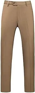 [Generic] Cute Plush Zipper Pockets Lightweight Skinny Large Size Hundred Solid Color Men's Suit Pants Mens Linen Pants