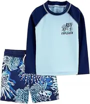 [Carter's] Toddler and Baby Boy's Rashguard Swim Set