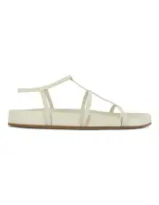 [Senso] Dezi T Bar Leather Sandals in Milk