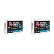 2PK Johnco Outdoor Chalk Making Kit Dinosaurs STEM Learning Craft Kit Kids 8y+