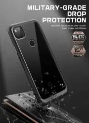 SUPCASE for Google Pixel 4A, Protective Clear Case Bumper Back Shockproof Cover