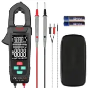 Clamp Meter 9999 Counts, Multimeter Measures AC Current, AC/DC Voltage, Tempe...