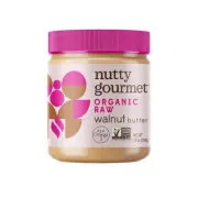 Nutty Gourmet Organic Walnut Butter - Raw Nut Butter - No Added Sugar - Unsalted