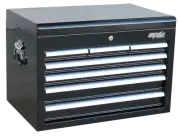 SP Tools Tool Box Black Custom 7 Drawer SP40102