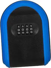 BCOATH Key Lock Box Wall Mount with Code Portable Key Storage for Outdoor Use Easy Installation Resettable Combination for Real Home Security
