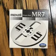 Factory Sealed - Metal Maxell Empty Reel MR-7 - R2R N.O.S.