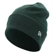 New Era Knitted Winter Hat Cuff Beanie dark green Forest green