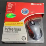Microsoft Wireless Optical Mouse w/Tilt - Black Color USB - New/Factory Sealed