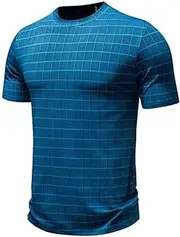 [Generic] Men's Spring and Summer Leisure Sports Fashion Fitness Short Sleeved T Shirt Loose Tees for Men