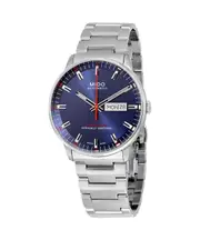 Mido Commander Chronometer Swiss Made Stainless Steel Blue Dial Automatic M021.431.11.041.00 Men's Watch
