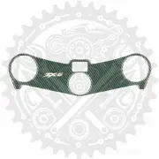 New Top Fork Yoke Protector Carbon For Kawasaki ZX-6R 636 B Ninja