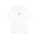 [Alberto Bresci X Beefbar] Alberto Bresci X Beefbar Embroidered T-shirt L WHITE