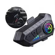 Motorcycle Bluetooth Headset Speaker Waterproof 5.3 Bluetooth Helmet Headphone
