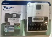 Brother P-Touch 2040C Label Maker with two bonus Laminated TZe Tapes NEW