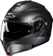 HJC C91N Solid Helmet, silver, Size XL for Men