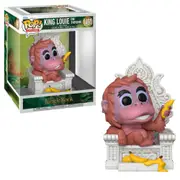 The Jungle Book King Louie on Throne Deluxe Funko POP! Vinyl