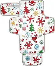 Reusable Changing mat with Tissue Pocket Diaper Changing pad Portable Infant Travel Station Kit