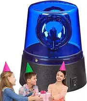 LED Stage Lights - Strobe Light, Rotating Disco Ball | Battery Operated Safety Warning Lights for Dance Floor, Club Night, Role Play Parties, Bar Shows, and Themed Celebrations