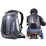 CUCYMA Motorcycle No Drag Backpack Track Riding Back Pack Waterproof Carbon Look