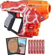 NERF LMTD Lightning Lair, Magic: The Gathering Secret Lair Blaster with 6...