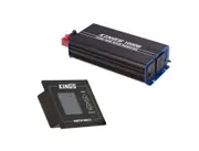 Kings 1000W Pure Sine Wave Inverter + Inverter Remote Display