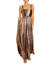 Retrofete Iris Metallic Dress