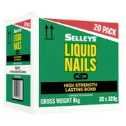 Selleys 320g Liquid Nails - 20 Pack