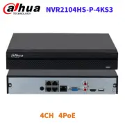 Dahua NVR2108HS-8P-4KS3 4K AI 8CH 12MP 8MP 8 Channel NVR Network Video Recorder