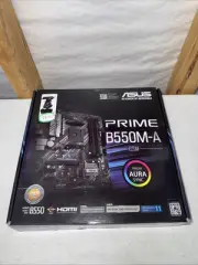 NEW ASUS PRIME B550M-A/CSM AMD Socket AM4 Micro-ATX Gaming Motherboard DDR4