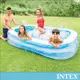 INTEX 長方型藍色透明游泳池262x175X56cm(770L)(56483N)