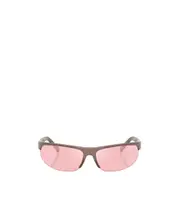 Miu Miu Eyewear Wraparound Sunglasses 70 Pink