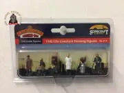 Bachmann 36-414 Livestock Farmers 1940/50s (6) Figure Set - OO Gauge
