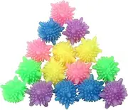 Washer Balls,Reusable Tangle-Free Eco-Friendly Laundry Scrubbing Balls,Solid Colorful Laundry Washing Balls Enhance Your Machine Cleaning Power (15 Pcs)