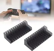 Shanrya Game Card Storage Rack, Game Card Storage Bracket，Game Card Storage Rack ABS Multi Functional Game Disk Display Box Bracket for Switch Game Disc Bracket for Switch Lite