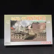 DRAGON SdKfz 171 Panther G Early Version Tank 1:72 Armor Series Kit #7205 NIB