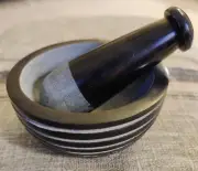 Soapstone Mortar and Pestle - Zen Wicca Pagan Herbs