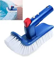 Pool Brush Head for Cleaning Steps and Corners, Rotating Pool Brush, Pool Cleaning Brush, Pool Brush for Kitchens Bathroom Spa Swimming Pool Whirlpool
