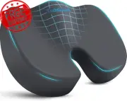 Seat Cushion for Office Chair Memory Foam Non-Slip Cushion Back, Relief Chair Pa