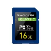 Team Classic SD UHS (Ultra) Memory Card 16 GB [TCSDHC16GIV1001]