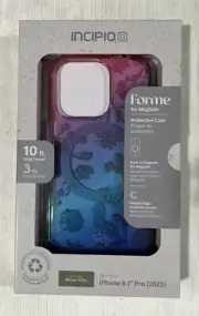 Incipio Forme Magsafe Case For Apple iPhone 15 Pro - Eternal Spring (Blue & Red)