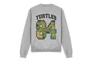 Teenage Mutant Ninja Turtles Unisex Adult 84 Turtles Sweatshirt (Sport Heather) - UTTV12851