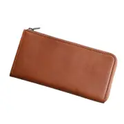 [STATUSY] il modo ZIP Made in Japan L-shaped zipper genuine leather long wallet