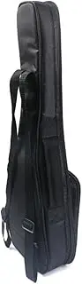 ifundom Red Cord Guitar Gig Bag Padded Backpack Shoulder Strap Compact Storage for Acoustic and Electric Guitars Design