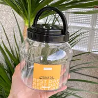 在飛比找蝦皮購物優惠-【快速出貨】台灣製PET 1000ml 手提透明塑膠罐 韓式